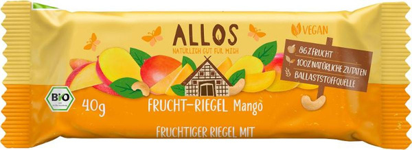 Produktfoto zu Fruchtriegel Mango, 40g