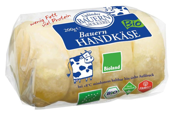Produktfoto zu Bauern-Handkäse Natur 200g