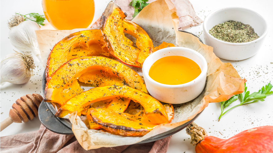 Rezeptbild für Feuriger Hokkaido Kürbis mit Chili