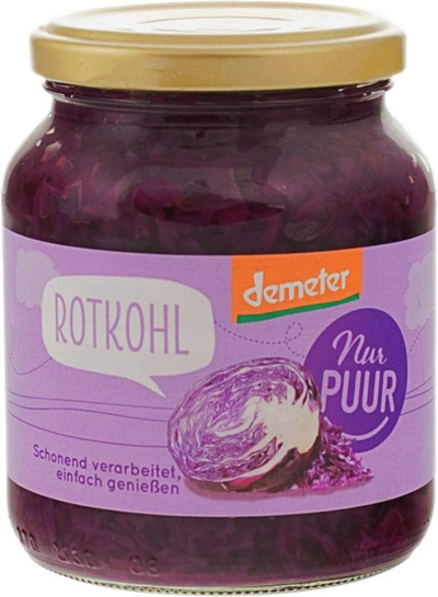 Produktfoto zu Blaukraut im Glas, 350g