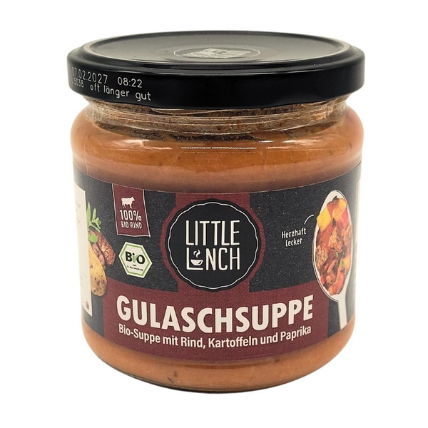 Produktfoto zu Gulaschsuppe, Little Lunch 350ml