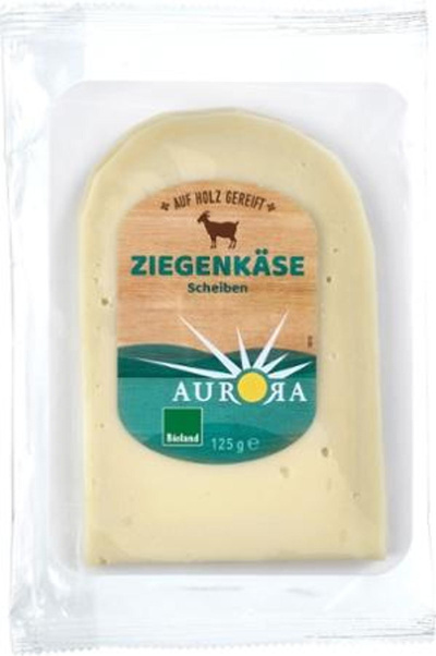 Produktfoto zu Ziegenkäse in Scheiben 125g