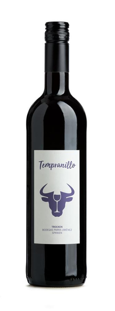 Produktfoto zu Rotwein trocken Tempranillo rot 0,75l