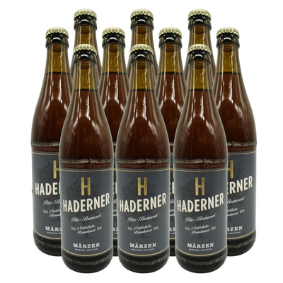 Produktfoto zu Haderner Märzen 10x0,5l