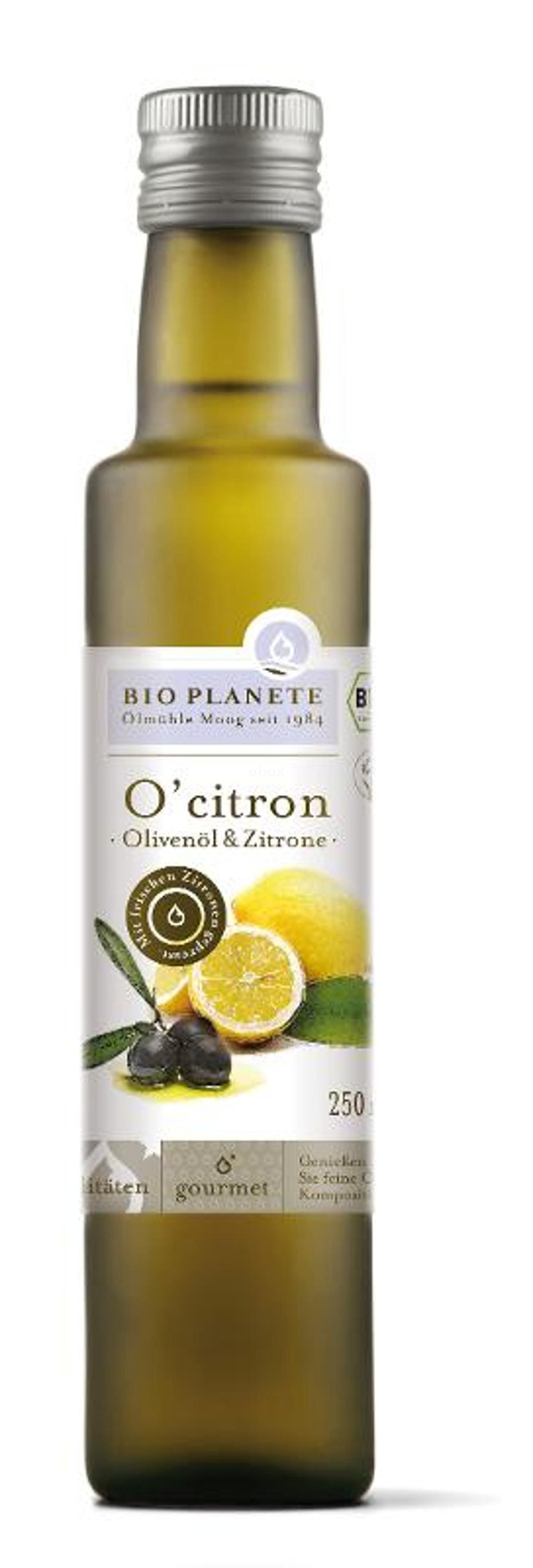 Produktfoto zu Olivenöl O'Citron 250ml