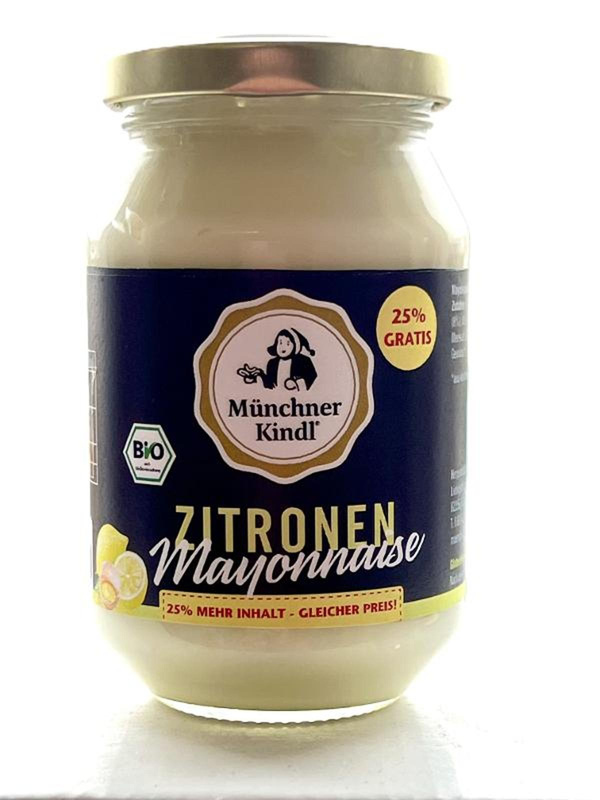 Produktfoto zu Zitronen Mayonnaise, 250ml