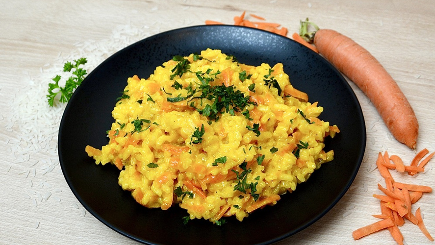 Rezeptbild für Karotten-Risotto