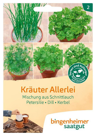 Produktfoto zu Saatgut, Kräuter Allerlei