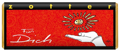 Produktfoto zu Für Dich Nougatvariation, 70g, Zotter-Schokolade