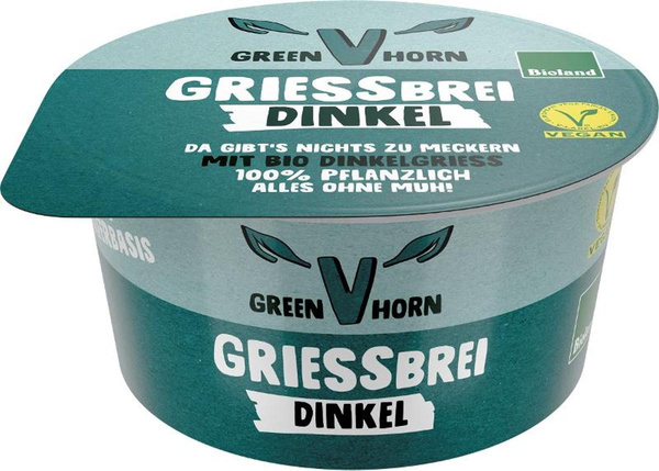 Produktfoto zu Veganer Grießbrei Dinkel 150g
