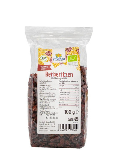Produktfoto zu Berberitzen Beeren 100g