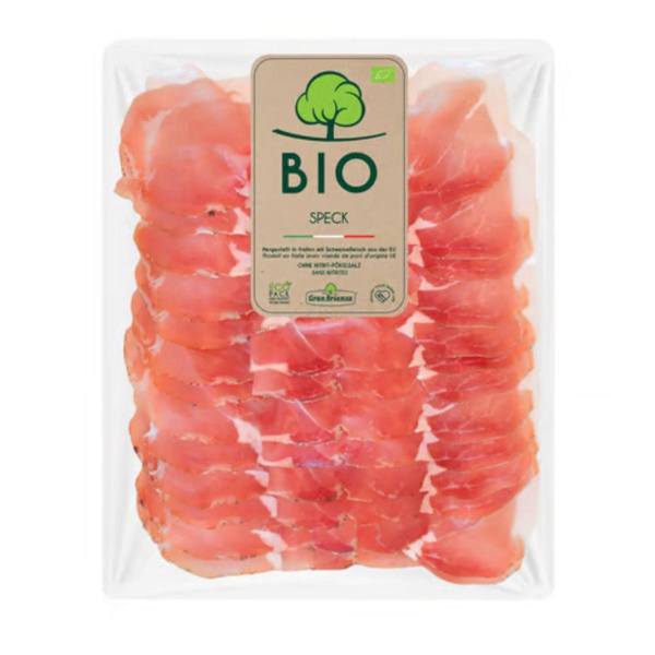 Produktfoto zu Italienischer Speck 80g