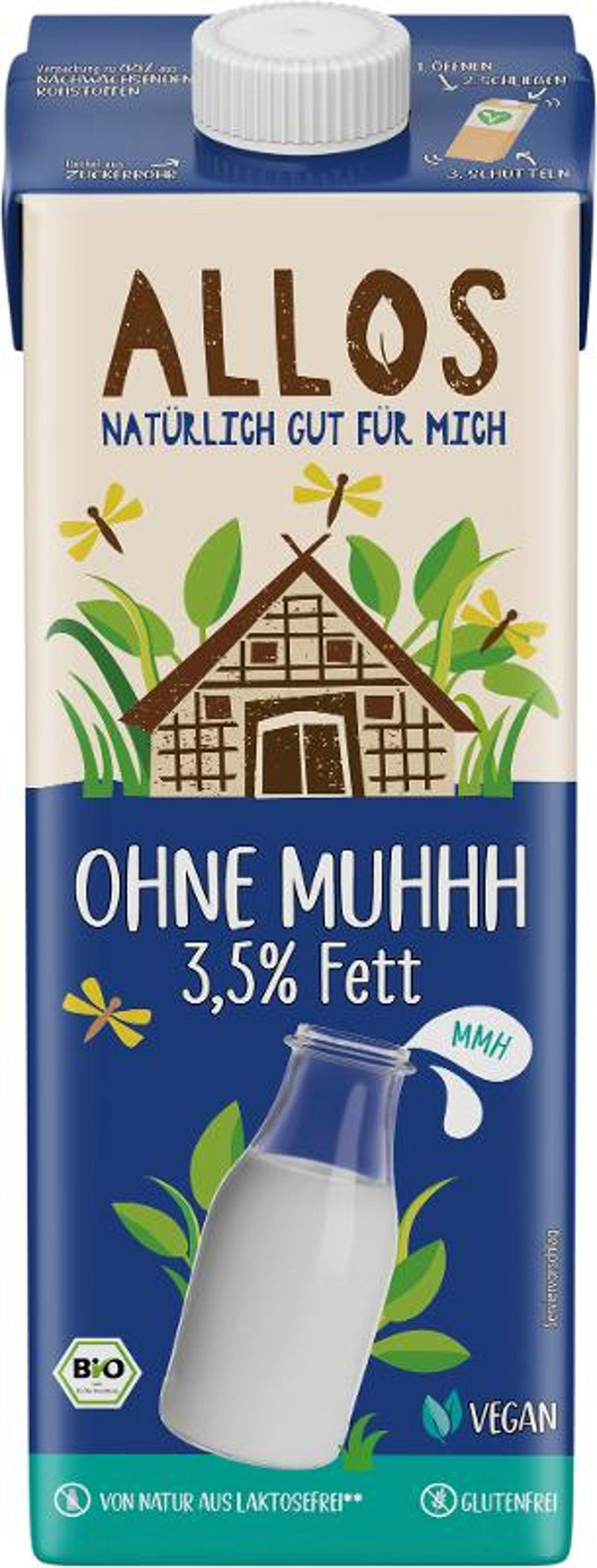 Produktfoto zu Ohne Muhhh Drink, 3,5%, 1l