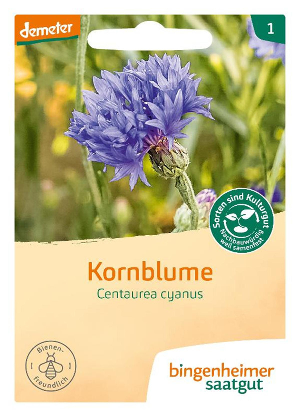 Produktfoto zu Saatgut, Kornblume (blau)