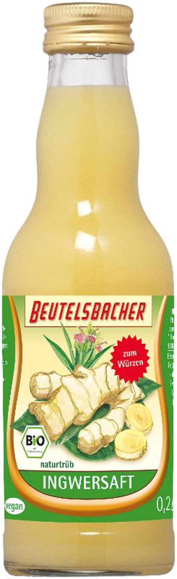 Produktfoto zu Ingwersaft, 0,2l