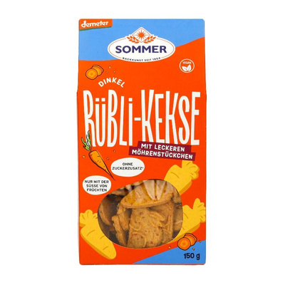 Produktfoto zu Dinkel Rübli-Kekse ungesüßt, 150g