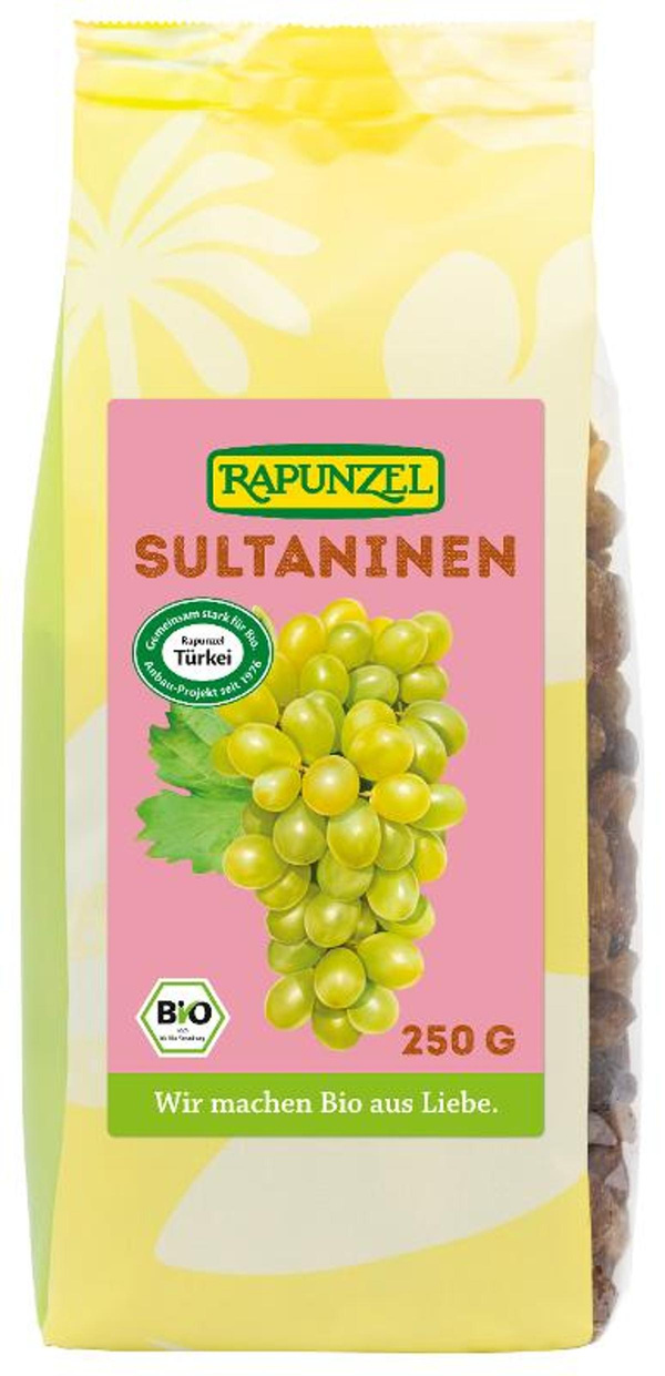 Produktfoto zu Sultaninen Demeter 250g