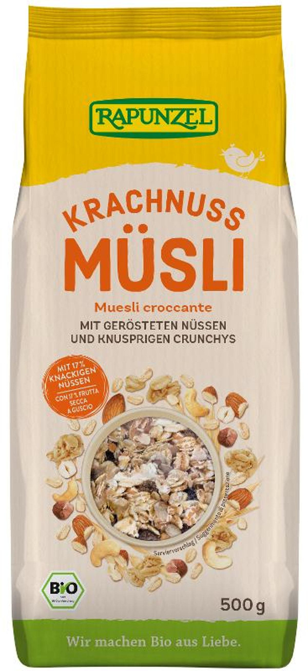 Produktfoto zu Krachnuss Müsli 500g