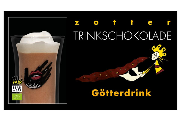 Produktfoto zu Trinkschokolade Götterdrink 110g (5x22g)
