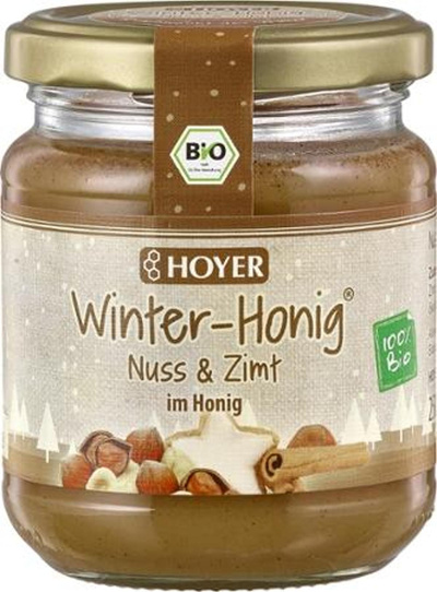 Produktfoto zu Winter-Honig Nuss & Zimt 250g