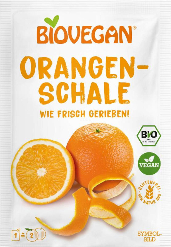 Produktfoto zu Orangenschalen 9g