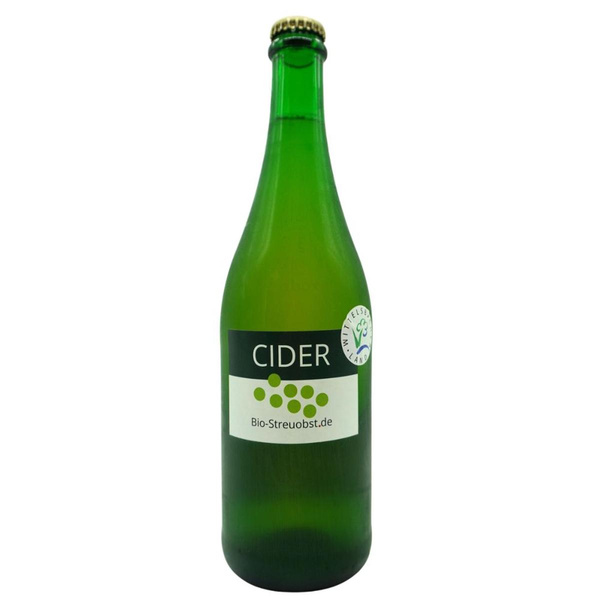 Produktfoto zu Apfel-Cider von der Streuobstwiese 0,75l