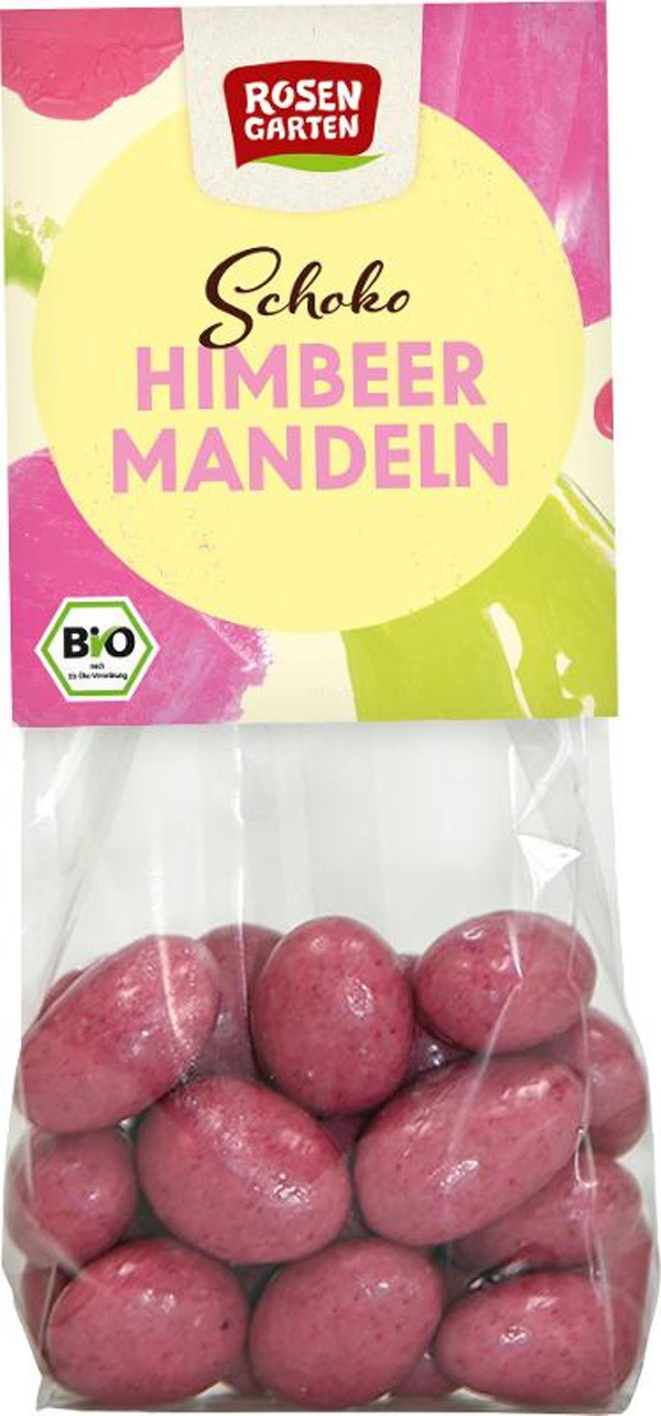 Produktfoto zu Schoko Himbeer Mandeln, 100g