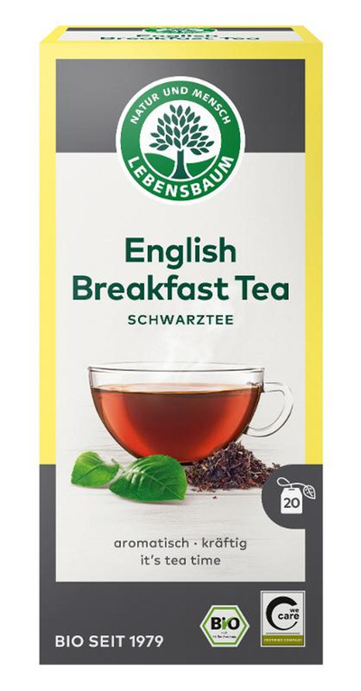Produktfoto zu English Breakfast Tea Schwarztee, 20 Btl. à 2g