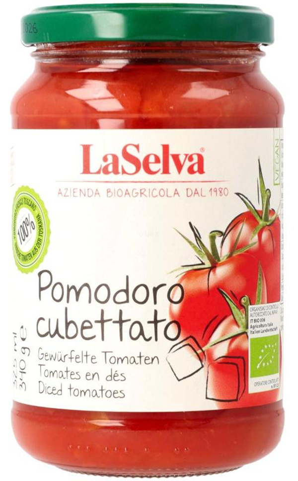 Produktfoto zu Gewürfelte Tomaten - Pomodoro cubettato, 340g