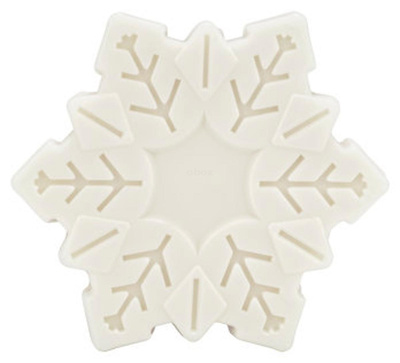 Produktfoto zu Weihnachtsseife Schneeflocke, 50g