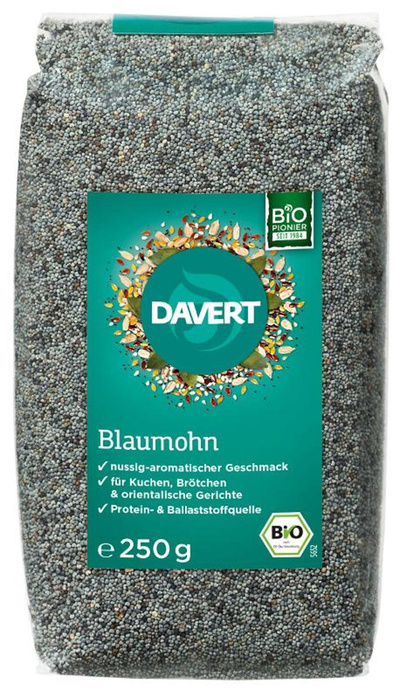 Produktfoto zu Blaumohn, 250g