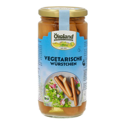 Produktfoto zu Vegetarische Würstchen im Glas, 200g