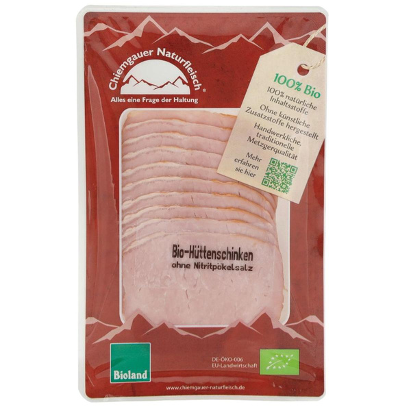 Produktfoto zu Hüttenschinken vom Schwein 70g