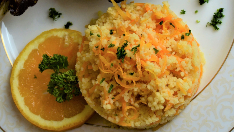 Rezeptbild für Orangen-Couscous