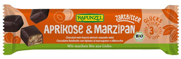 Produktfoto zu Glücksstücke Aprikose & Marzipan 50g