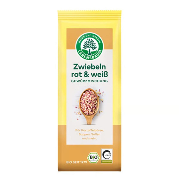 Produktfoto zu Zwiebeln rot & weiß Gewürzmischung 55g