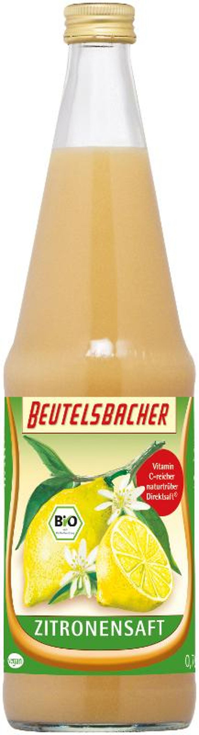 Produktfoto zu Zitronensaft 0,7l