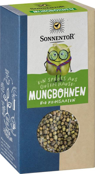 Produktfoto zu Mungbohnen Keimsaat, 120g