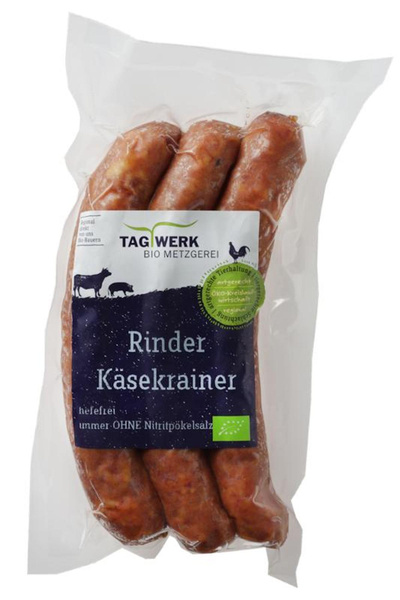 Produktfoto zu Rinder-Käsekrainer 3 Stück, ca. 195g