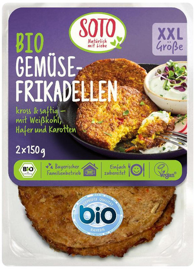 Produktfoto zu Gemüsefrikadellen 300g
