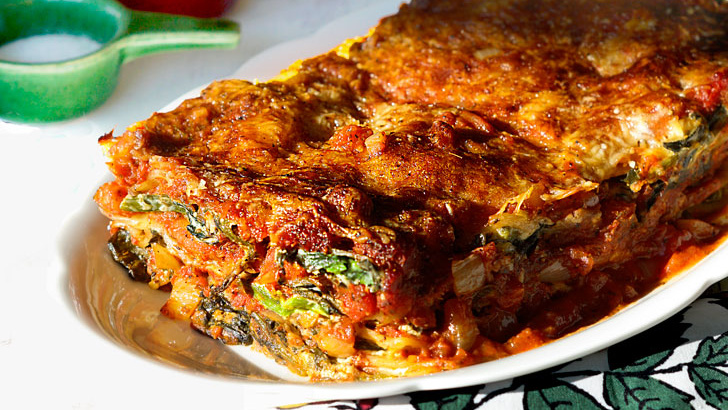 Rezeptbild für Spinat-Lasagne