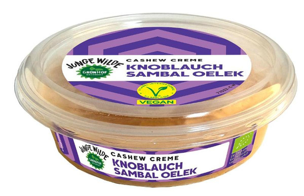 Produktfoto zu Cashew Creme - Knoblauch-Sambal Oelek 150g