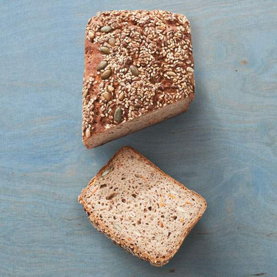 Produktfoto zu Karottenbrot glutenfrei 500g