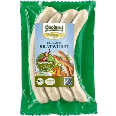 Produktfoto zu Delikatess Bratwürste 4 Stück, 180g