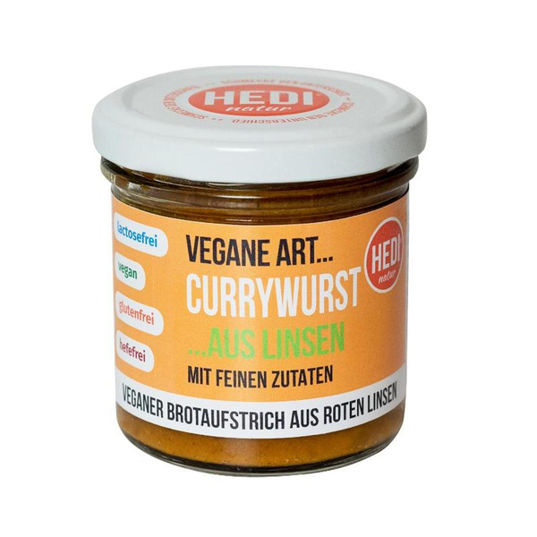 Produktfoto zu Vegane Art Currywurst, 140g