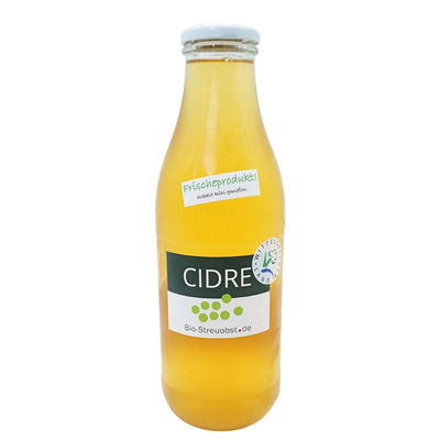 Produktfoto zu Apfel-Cidre von der Streuobstwiese, 1l