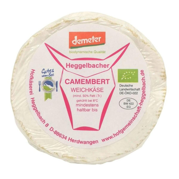 Produktfoto zu Heggelbacher Camembert 150g