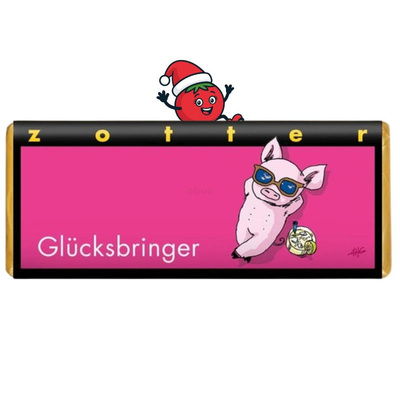 Produktfoto zu Glücksbringer, 70g, Zotter-Schokolade