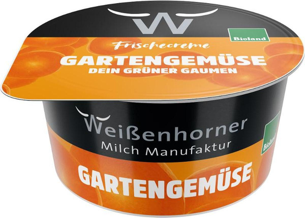 Produktfoto zu Weißenhorner Gartengemüse Frischecreme 150g