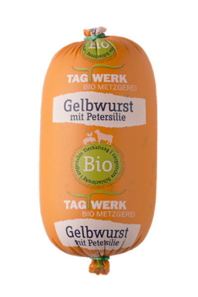 Produktfoto zu Gelbwurst mit Petersilie 190g